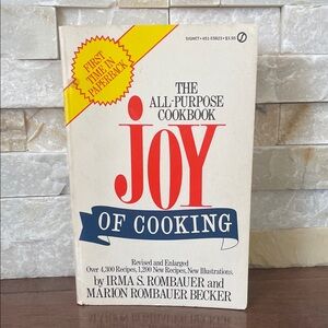 Joy of Cooking Paperback Book